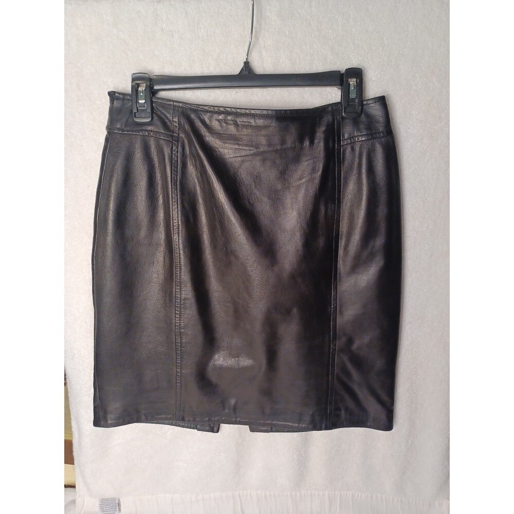 DANIER Canada Leather pencil skirt